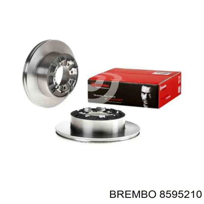 8595210 Brembo диск гальмівний задній