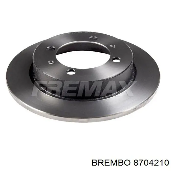 8704210 Brembo диск гальмівний задній