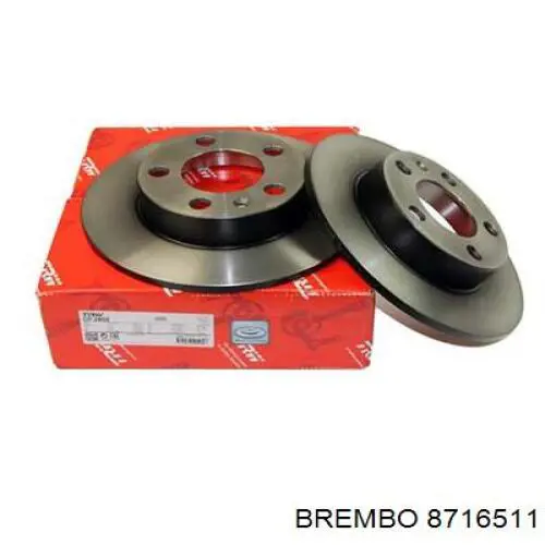 Гальмівні диски 8716511 Brembo