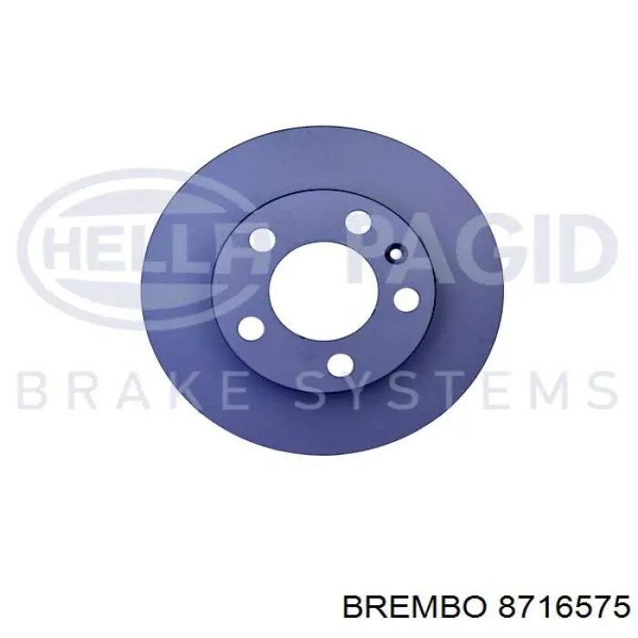 8716575 Brembo Дискові гальма