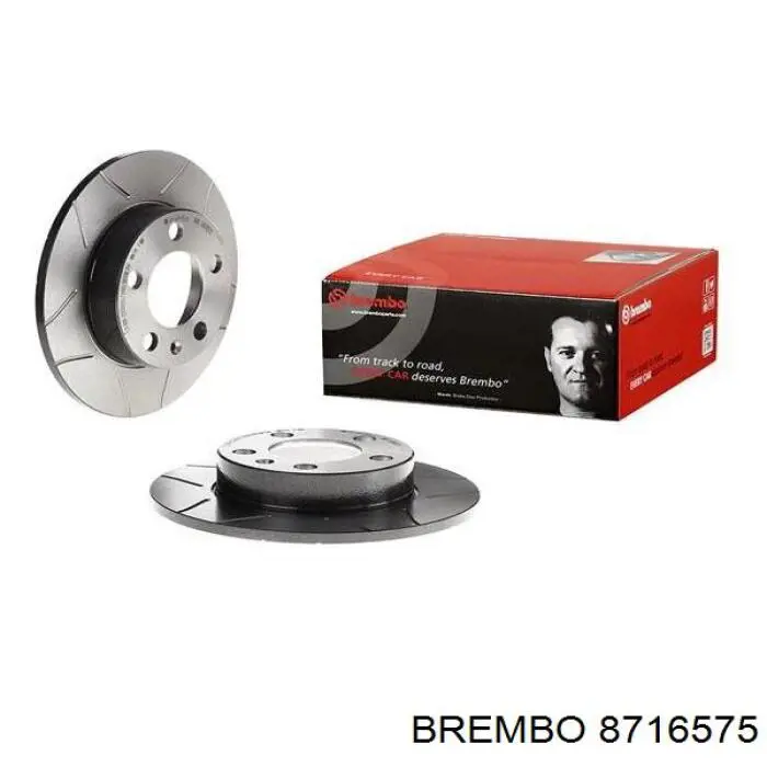 Задні дискові гальма Brembo 8716575 ціна, від 19.66 USD