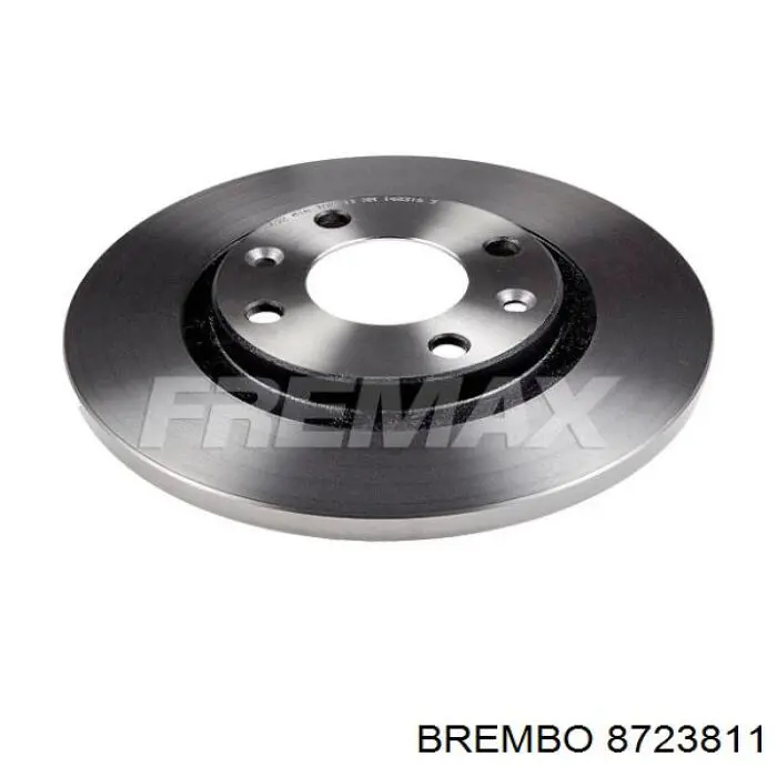 8723811 Brembo диск гальмівний передній