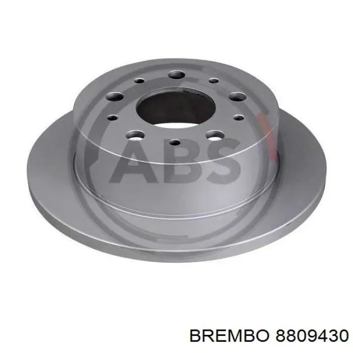 Диск гальмівний задній Brembo 8809430