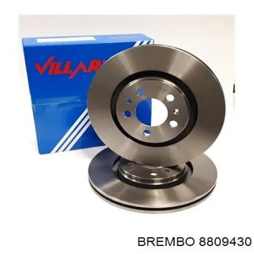 8809430 Brembo Дискові гальма