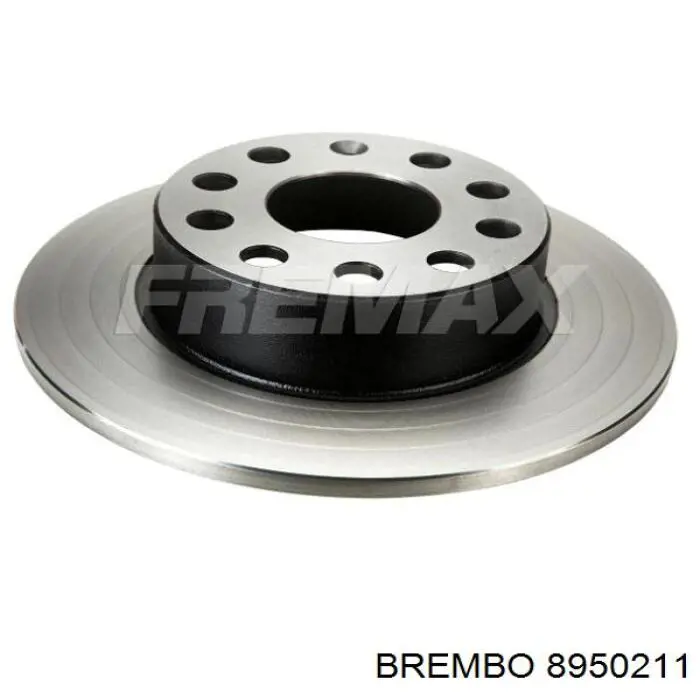 8950211 Brembo диск гальмівний задній