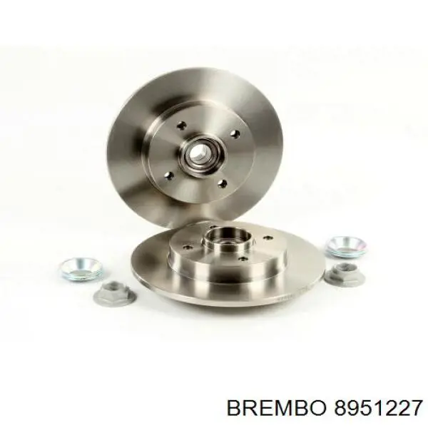 Диск гальмівний задній Brembo 8951227