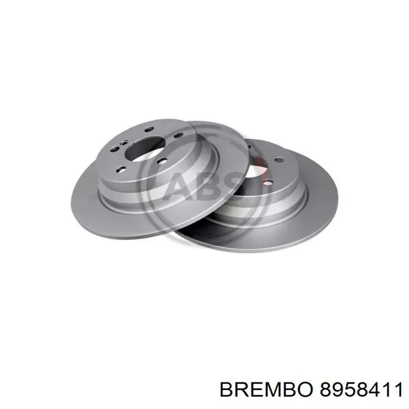 Гальмівні диски 8958411 Brembo
