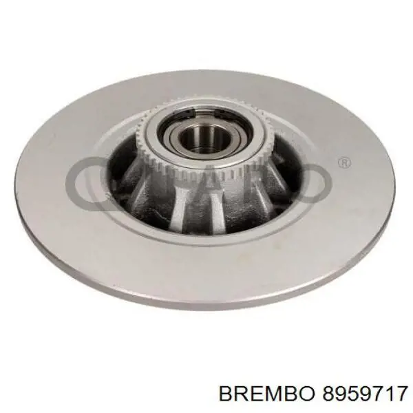 8959717 Brembo диск гальмівний задній