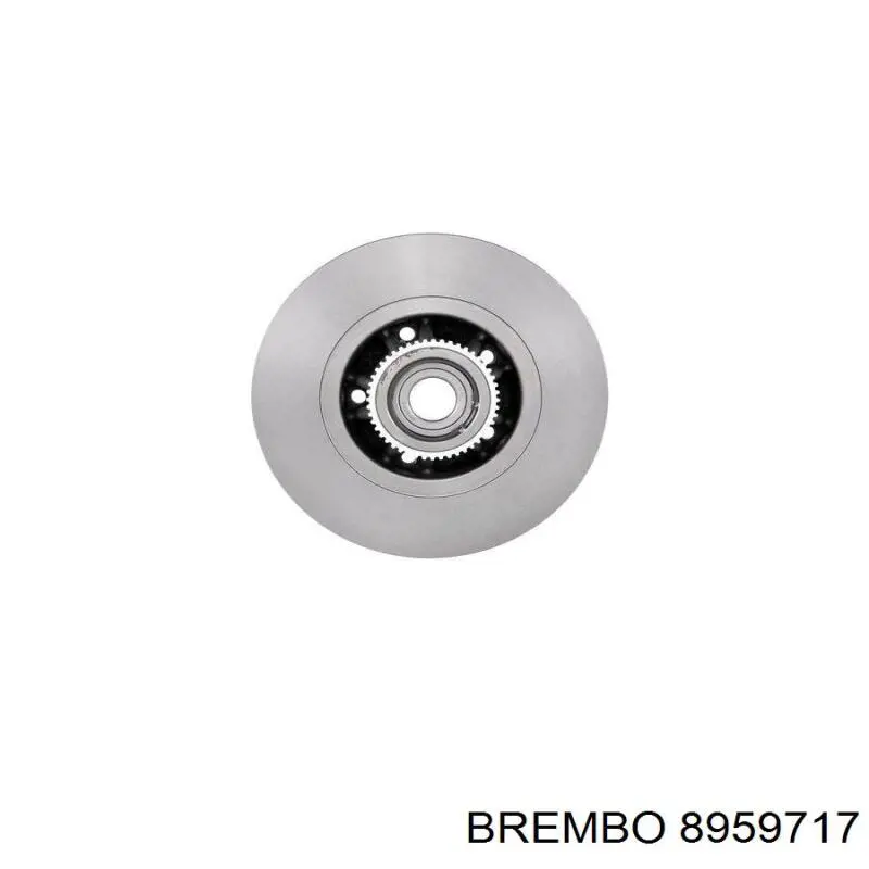 Диск гальмівний задній Brembo 8959717