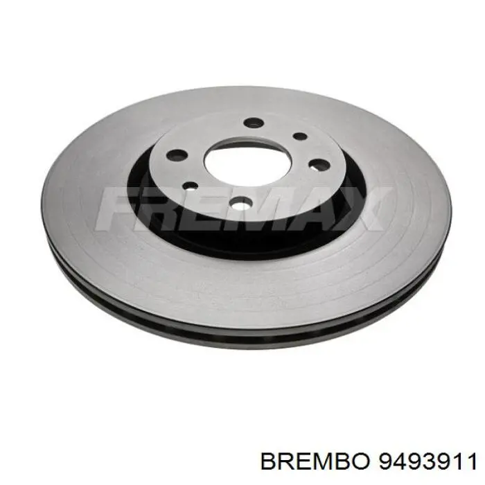 9493911 Brembo диск гальмівний передній