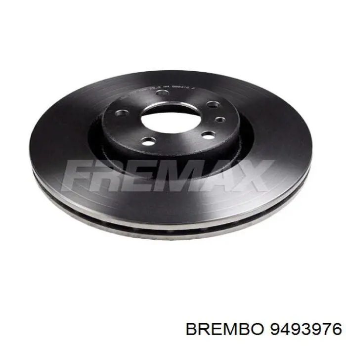 9493976 Brembo диск гальмівний передній