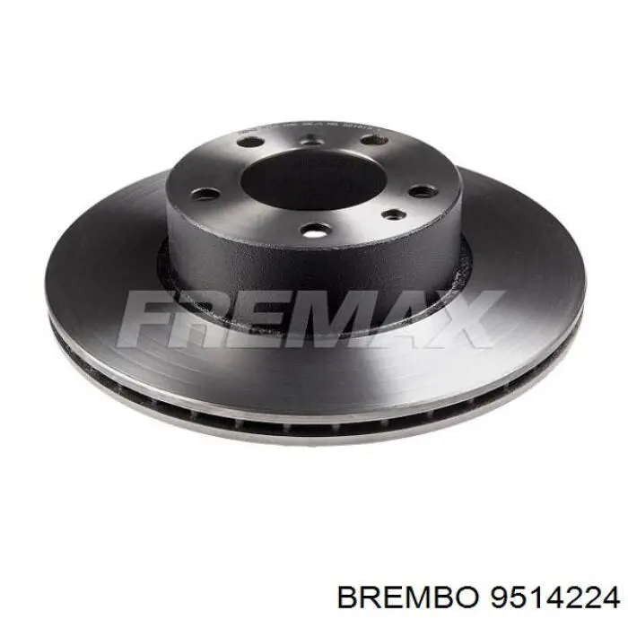 9514224 Brembo Гальмо дискове переднє