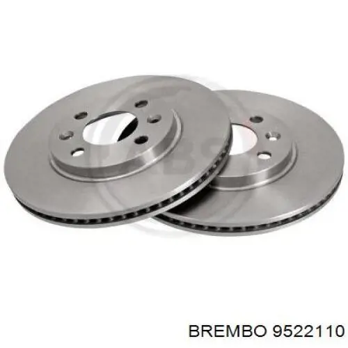 Купити 9522110 Brembo Ротор гальмівний