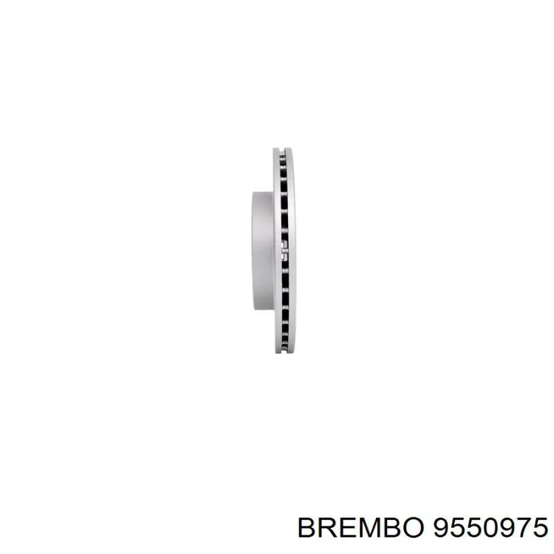 Диск гальмівний передній Brembo 9550975