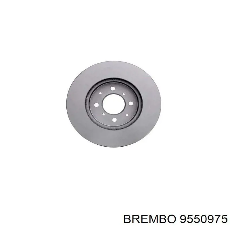 9550975 Brembo Гальмо дискове переднє