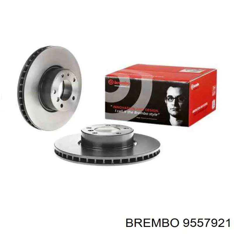 9557921 Brembo диск гальмівний передній