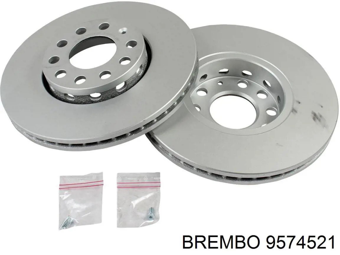 9574521 Brembo Гальмо дискове переднє