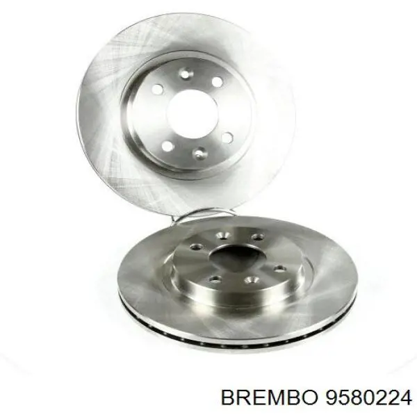 Диск переднього гальма Brembo 9580224 ціна, від 28.22 USD