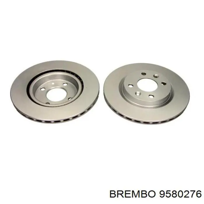 9580276 Brembo диск гальмівний передній