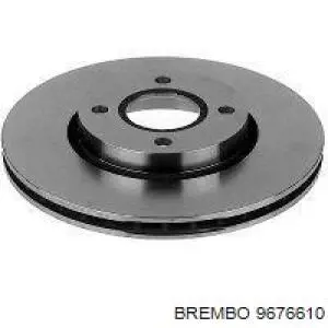 9676610 Brembo диск гальмівний передній