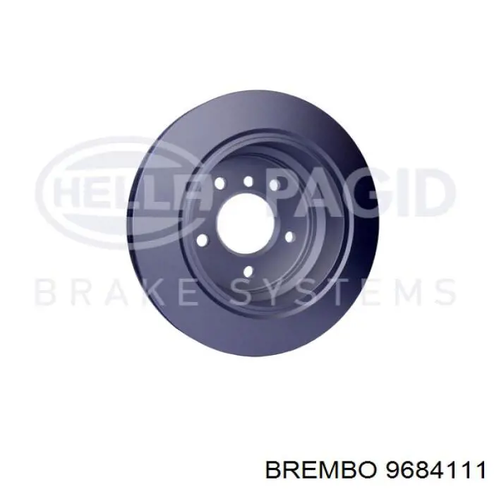 9684111 Brembo Дискові гальма