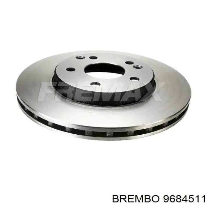 9684511 Brembo диск гальмівний передній