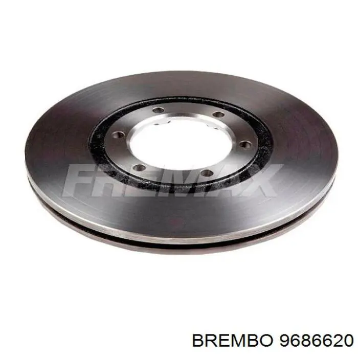 9686620 Brembo Гальмо дискове переднє