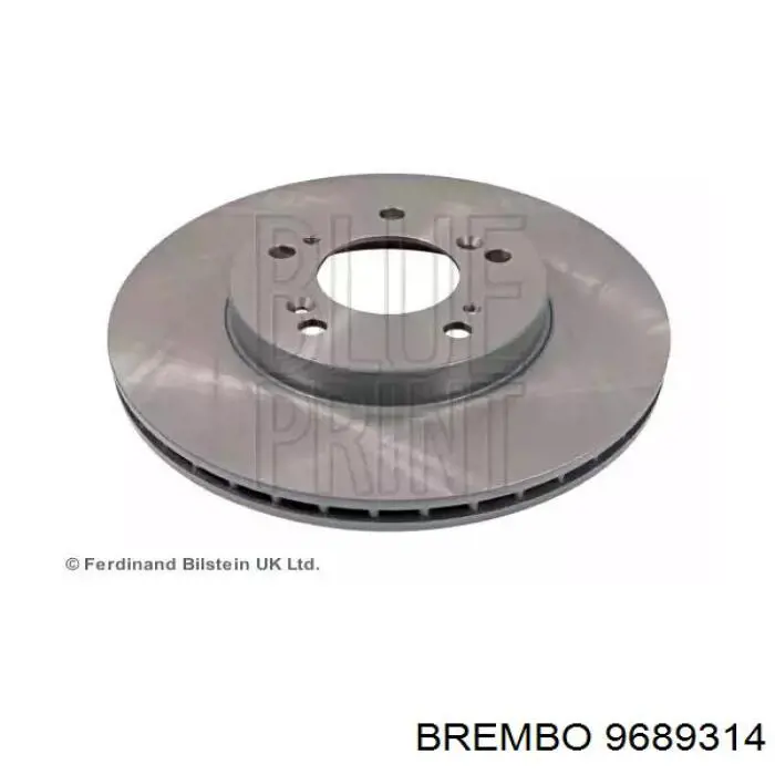 9689314 Brembo Гальмо дискове переднє