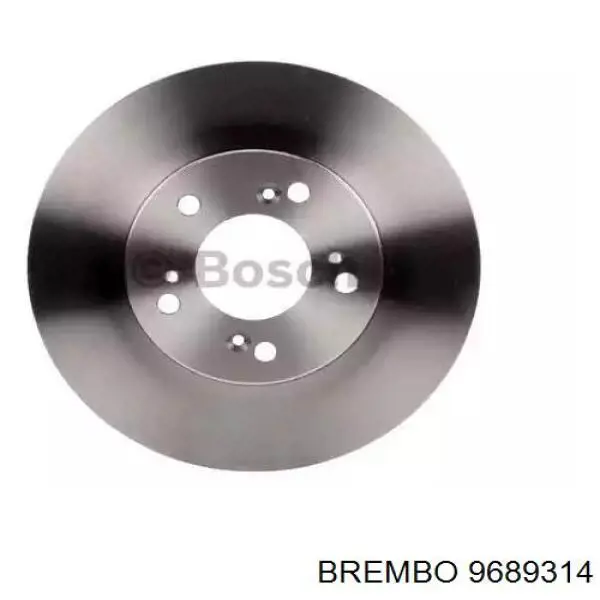 Диск переднього гальма Brembo 9689314 ціна, від 38.50 USD