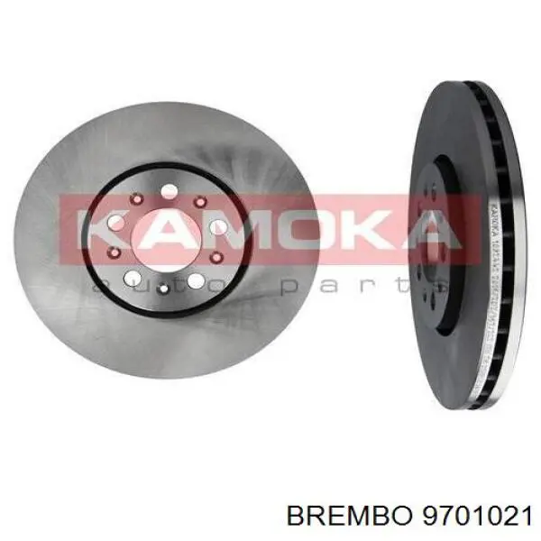 9701021 Brembo Гальмо дискове переднє