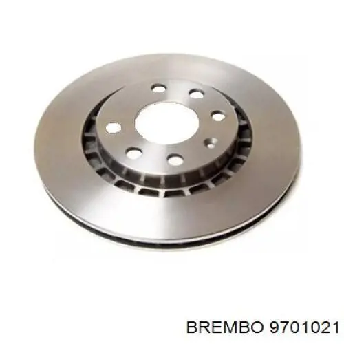 Диск переднього гальма Brembo 9701021 ціна, від 45.53 USD