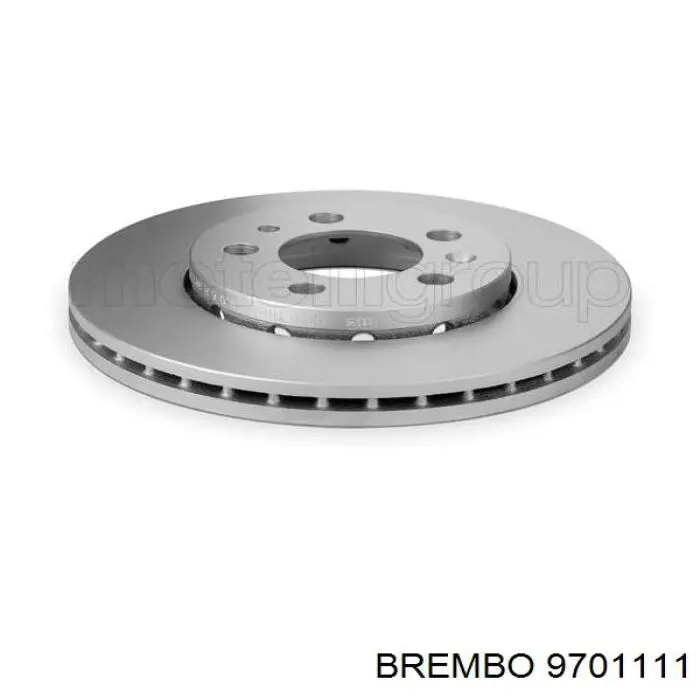 Диск гальмівний передній Brembo 9701111