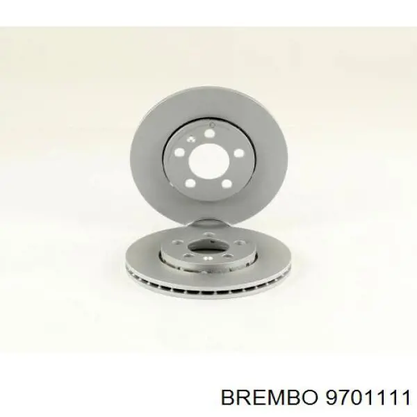 Диск переднього гальма Brembo 9701111 ціна, від 31.96 USD