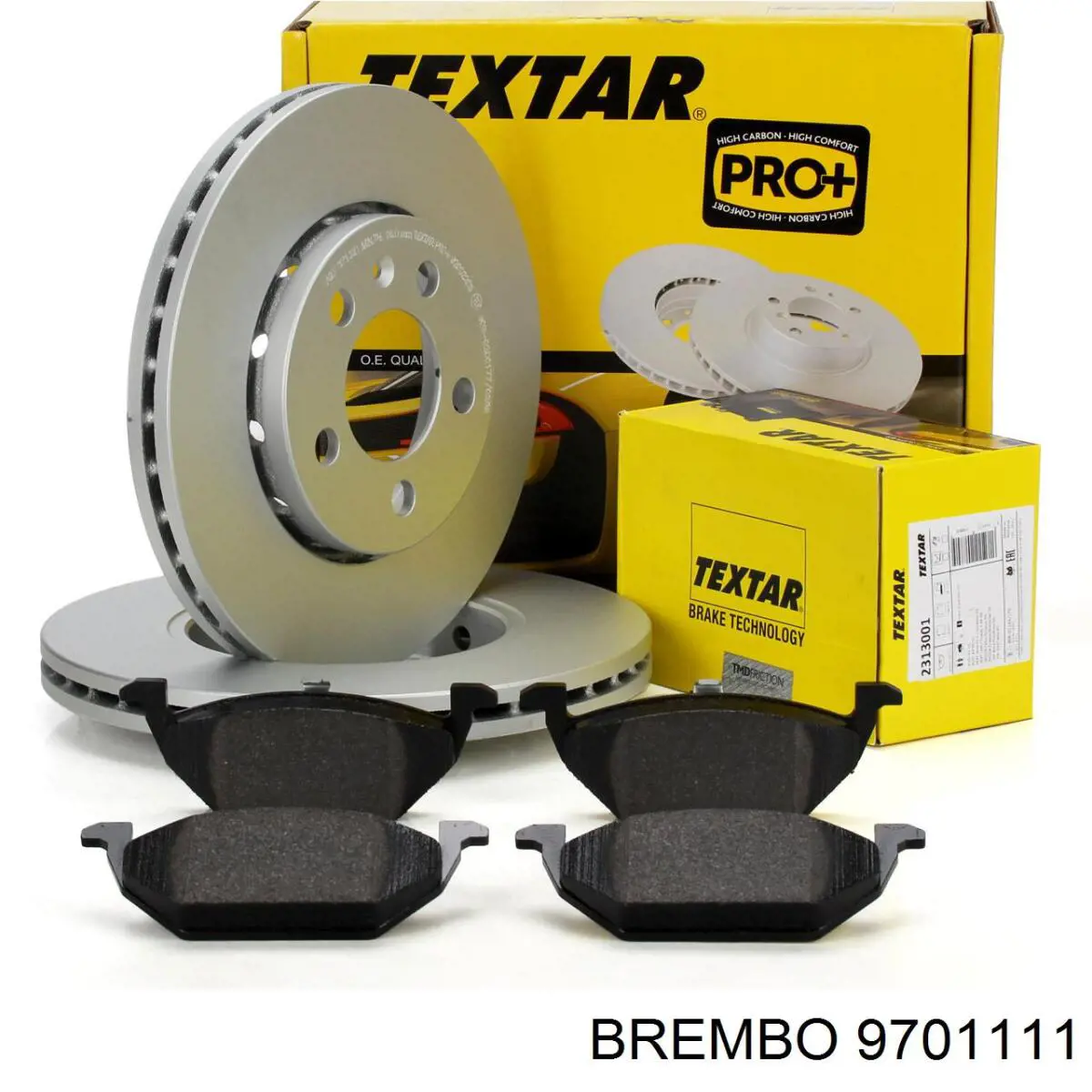 9701111 Brembo Гальмо дискове переднє