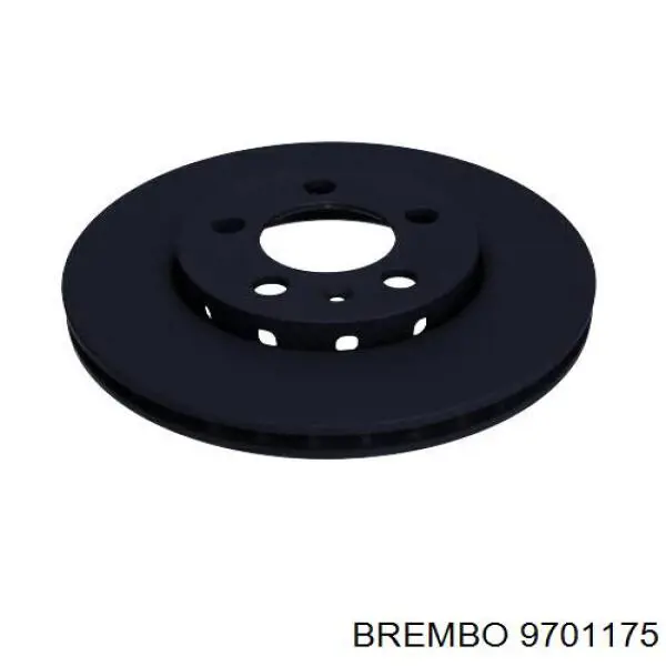 9701175 Brembo диск гальмівний передній