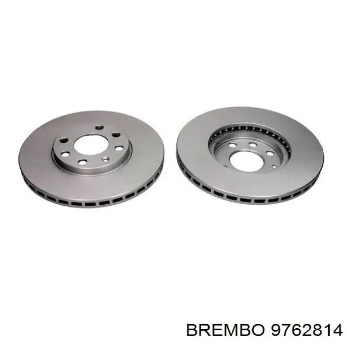 Диск переднього гальма Brembo 9762814 ціна, від 25.60 USD