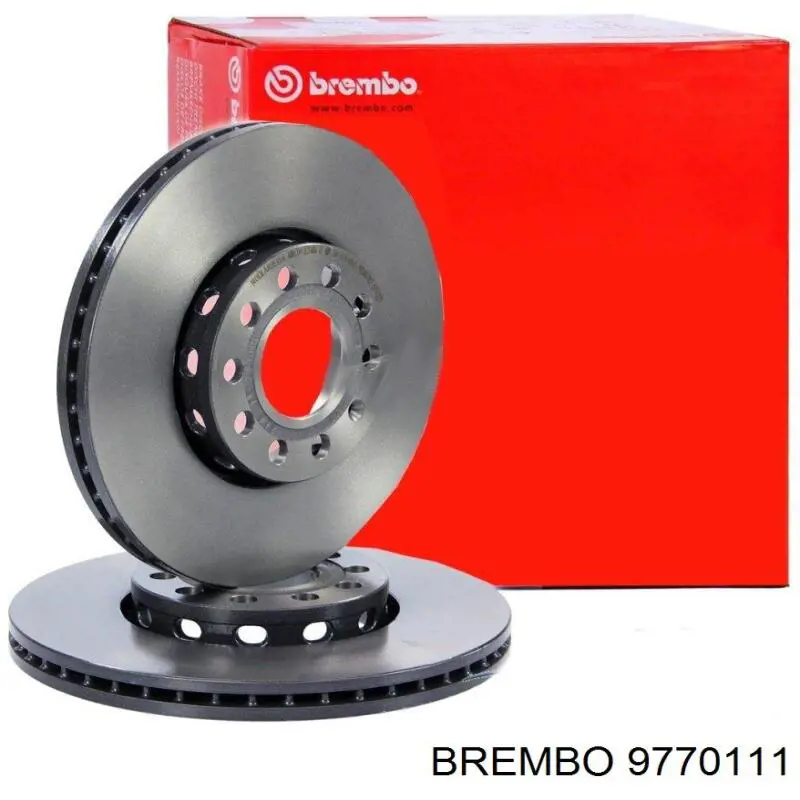 9770111 Brembo диск гальмівний передній