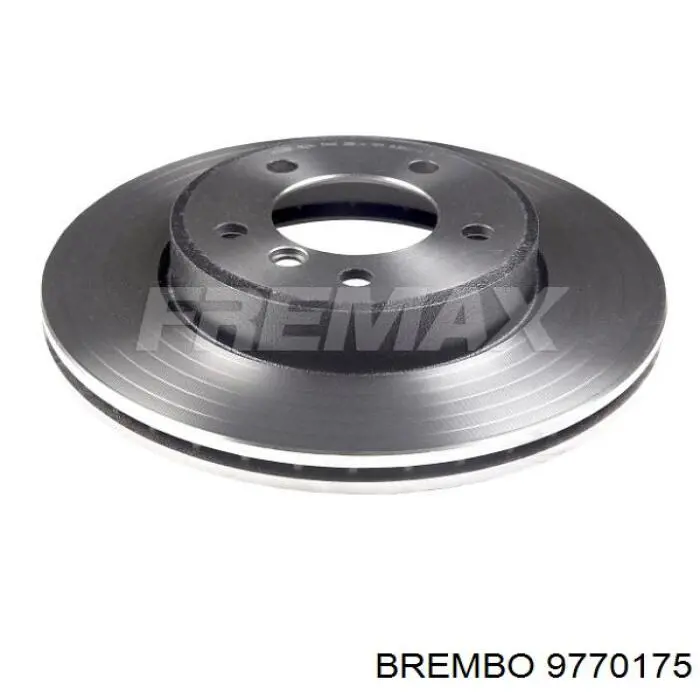 9770175 Brembo диск гальмівний передній