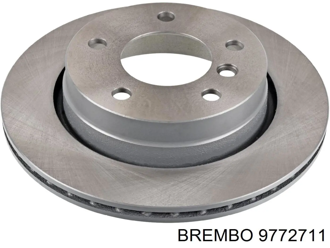 9772711 Brembo диск гальмівний задній