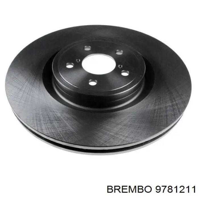 9781211 Brembo диск гальмівний передній
