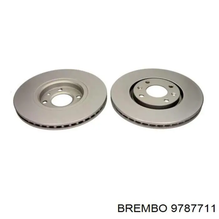 9787711 Brembo диск гальмівний передній