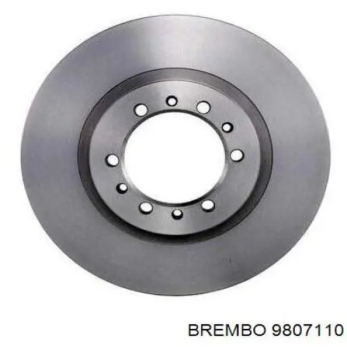 9807110 Brembo Гальмо дискове переднє