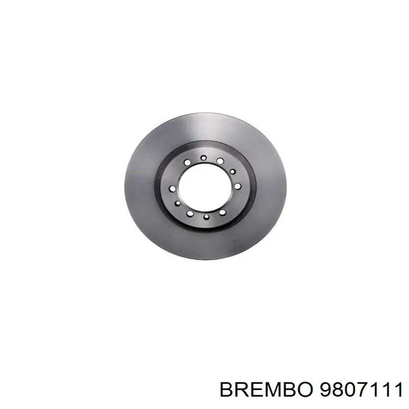 9807111 Brembo Гальмо дискове переднє