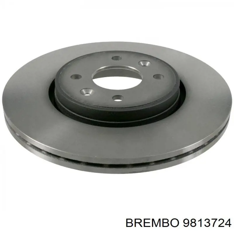 Купити 9813724 Brembo Ротор гальмівний