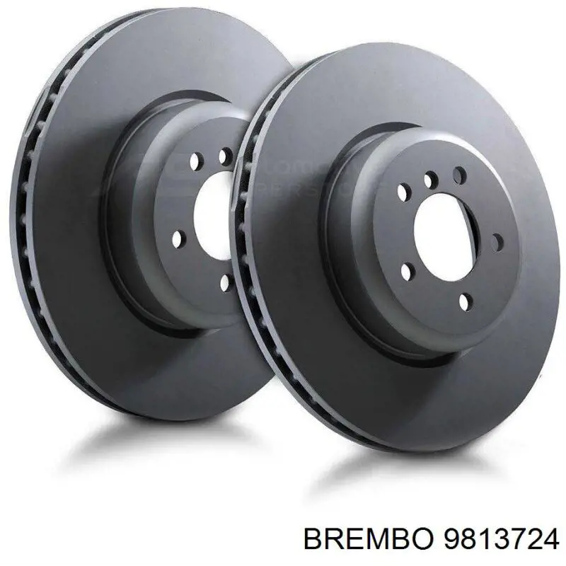 Гальмівні диски передні 9813724 Brembo