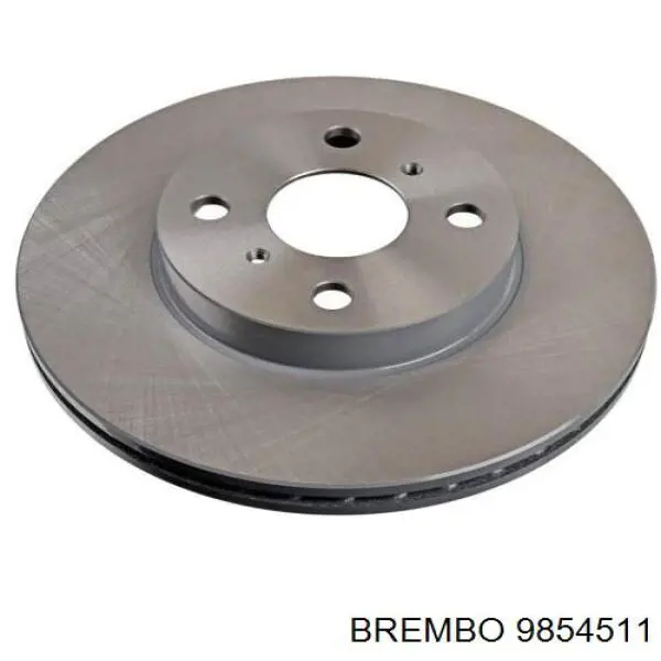 9854511 Brembo диск гальмівний передній