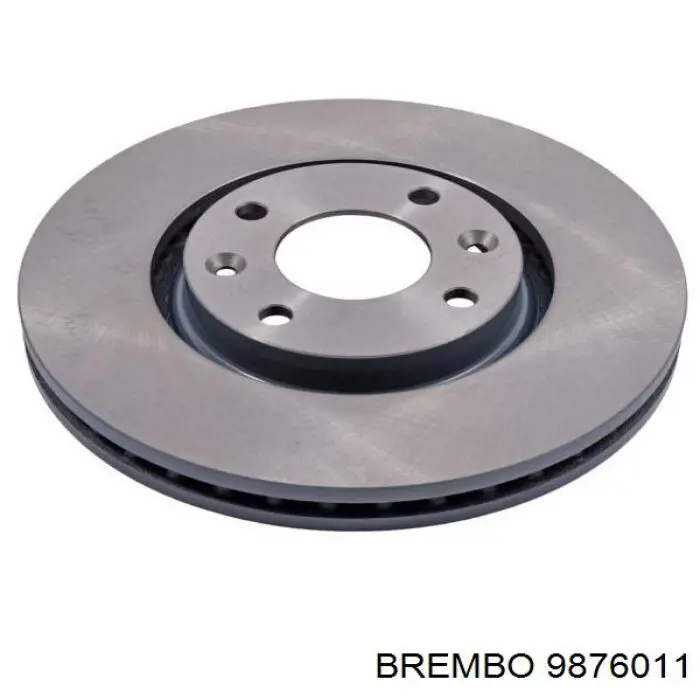 9876011 Brembo диск гальмівний передній