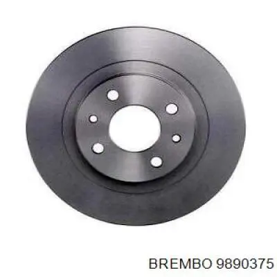 Диск гальмівний передній 9890375 Brembo