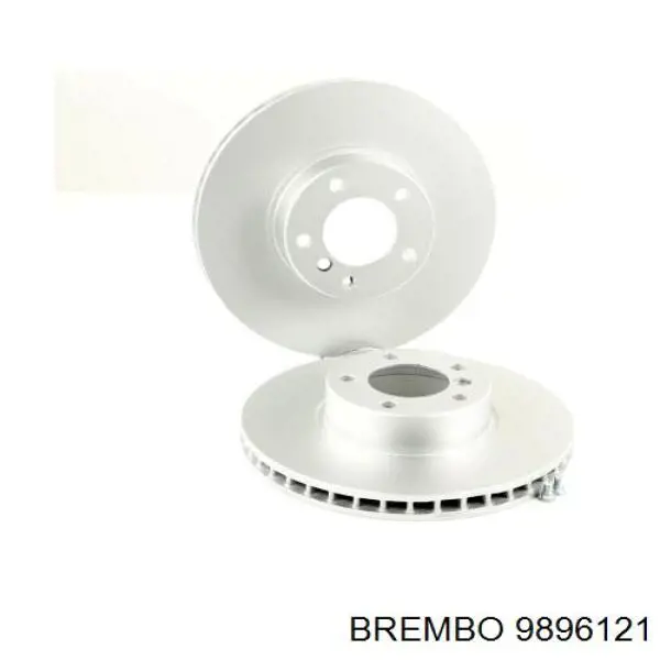 Купити 9896121 Brembo Ротор гальмівний