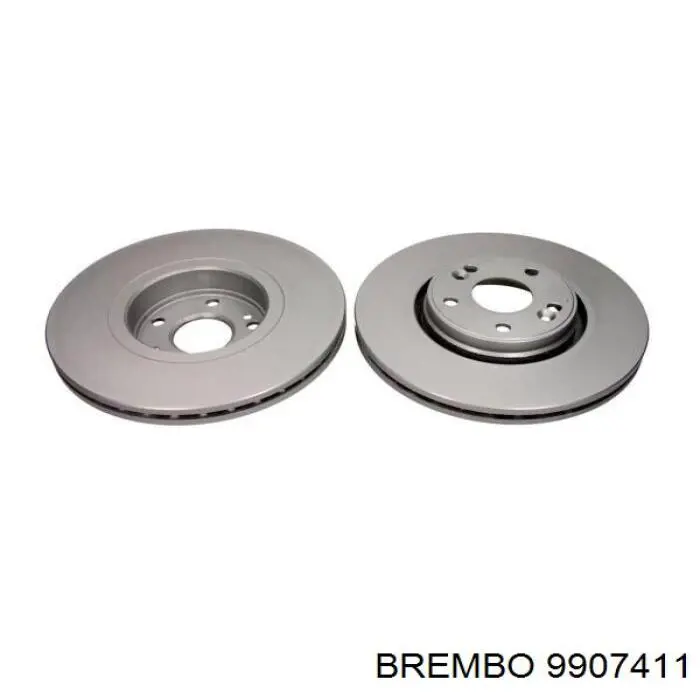 9907411 Brembo диск гальмівний передній